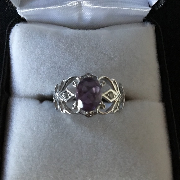 Jewelry - Silver 925 Amethyst Ring